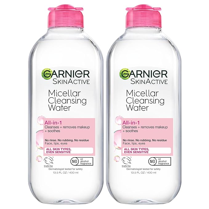 agua micelar garnier